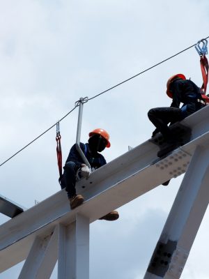 Man,Working,On,The,Working,At,Height